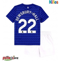 Camiseta Everton Kiernan Dewsbury-Hall #22 Primera Equipación para niños 2025-26 manga corta (+ pantalones cortos)